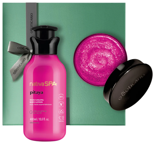 Kit de Natal Esfoliação Nativa SPA Pitaya