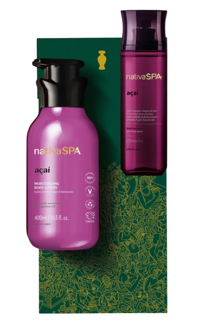 Coffret Presente de Natal Nativa SPA Açaí